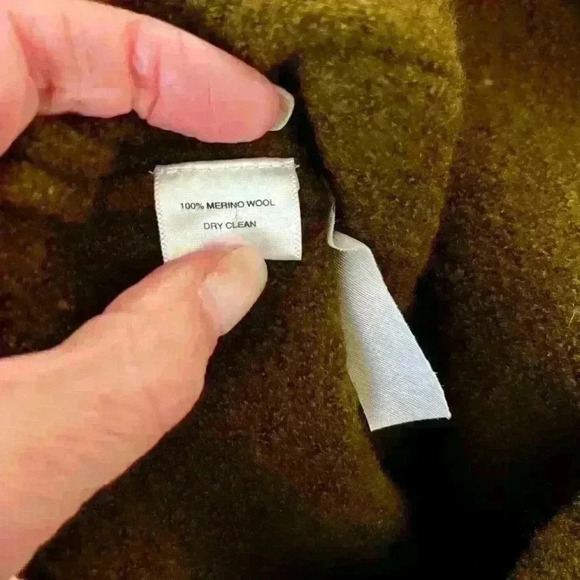 LOFT Merino Wool Zip Up Peplum Jacket Size Small - Picture 5 of 10